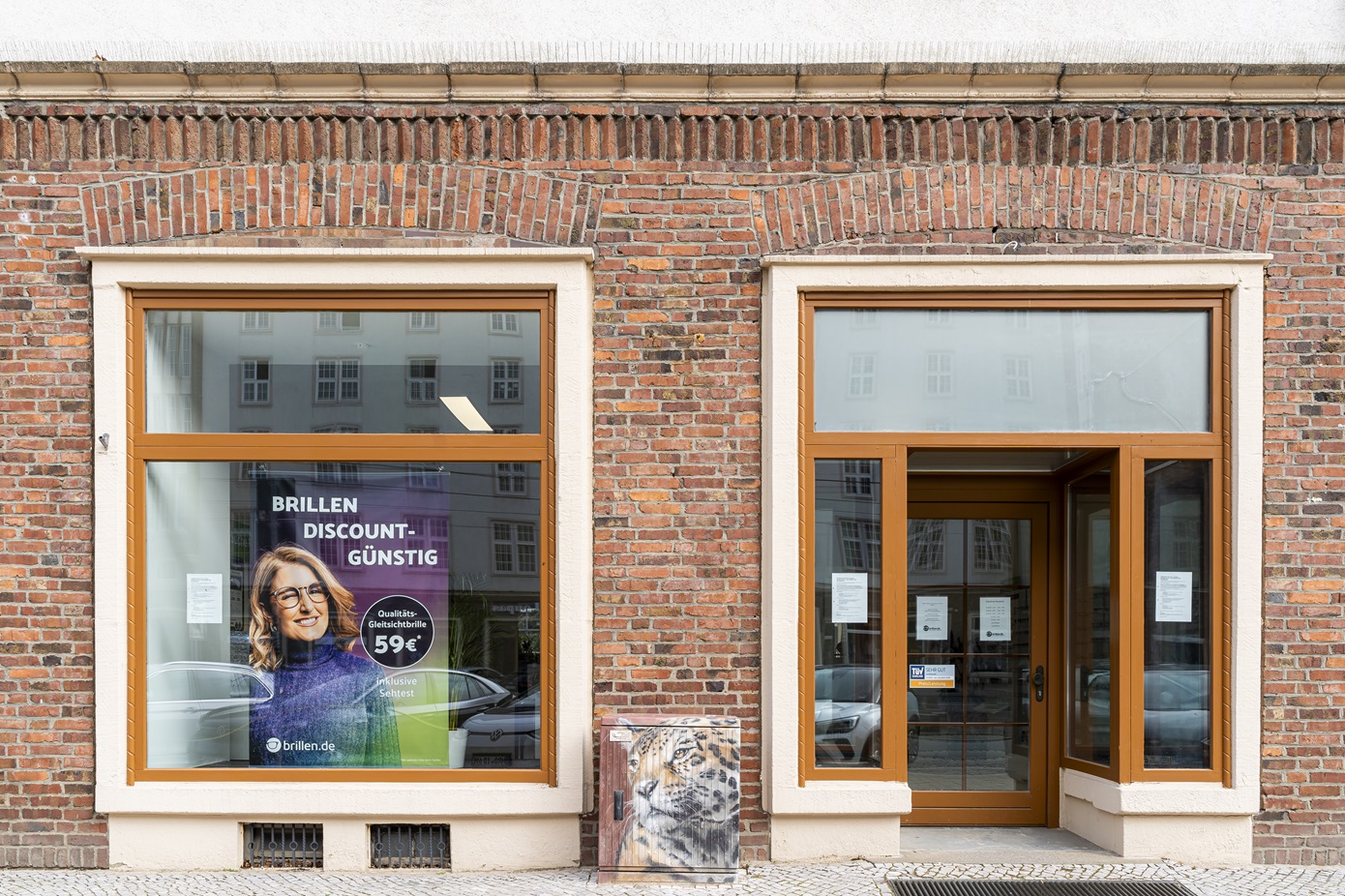 Der Brillen-Store in der Langen Straße.