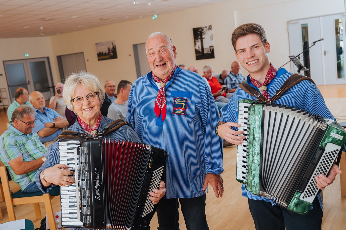 Drei Musikanten der Klaashahns