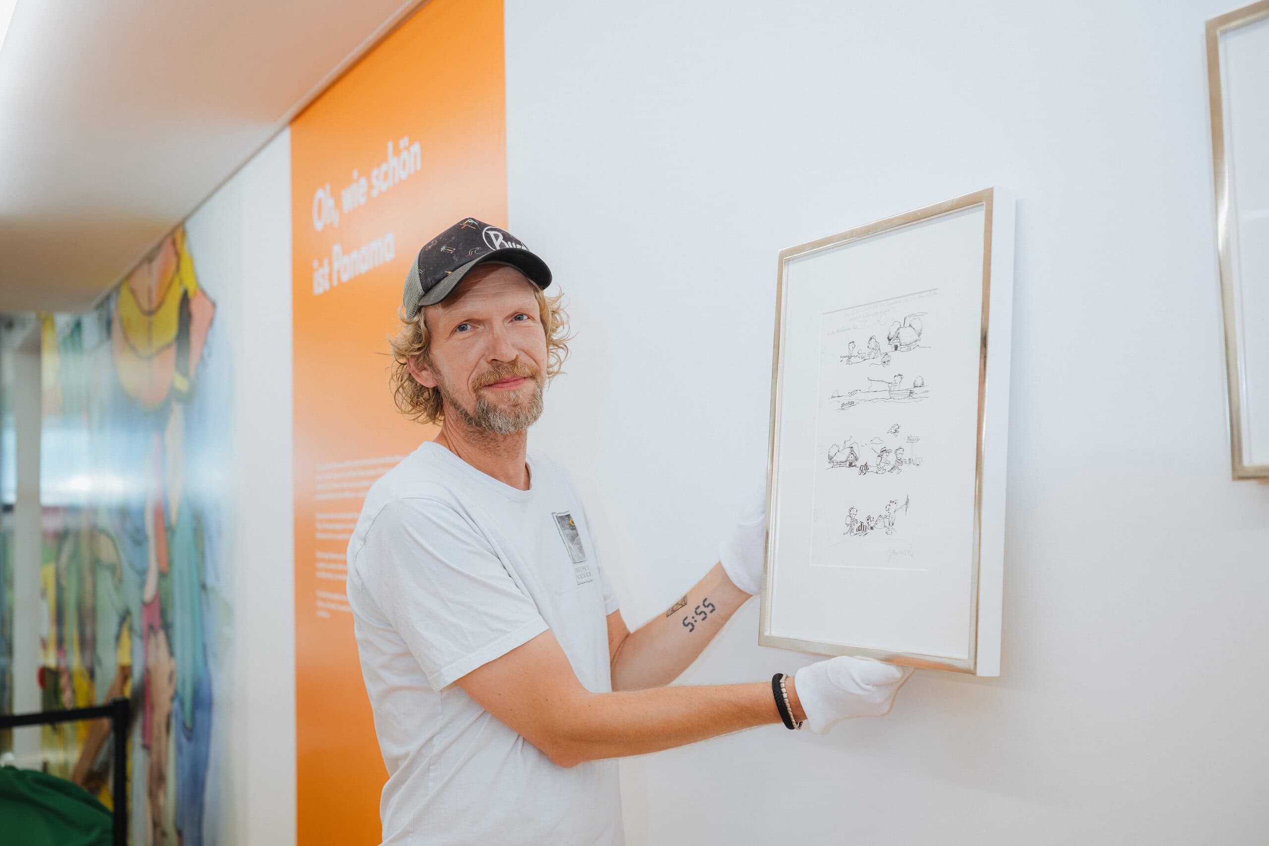 Mathias Wedler-Schmidt kuratiert die Janosch-Ausstellung in der Rostocker Kunsthalle.