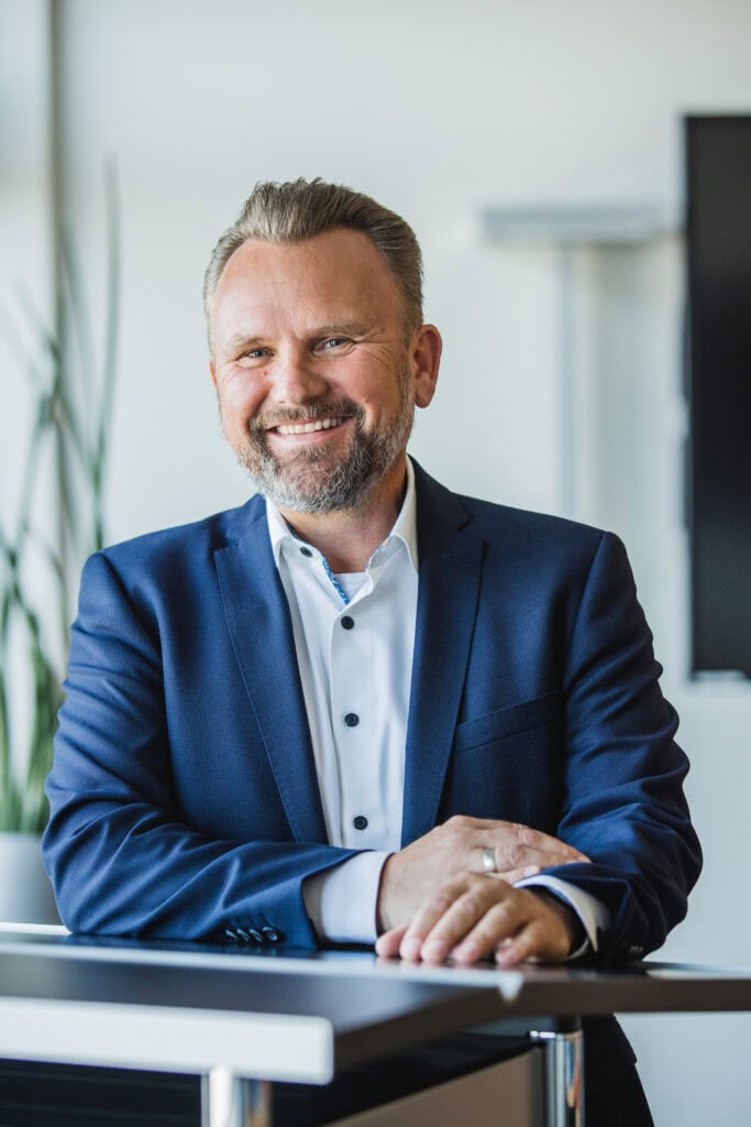 Wolfgang Medger, Bereichsleiter der Wohnungswirtschaft beim kommunalen Vermieter WIRO Wohnen in Rostock.