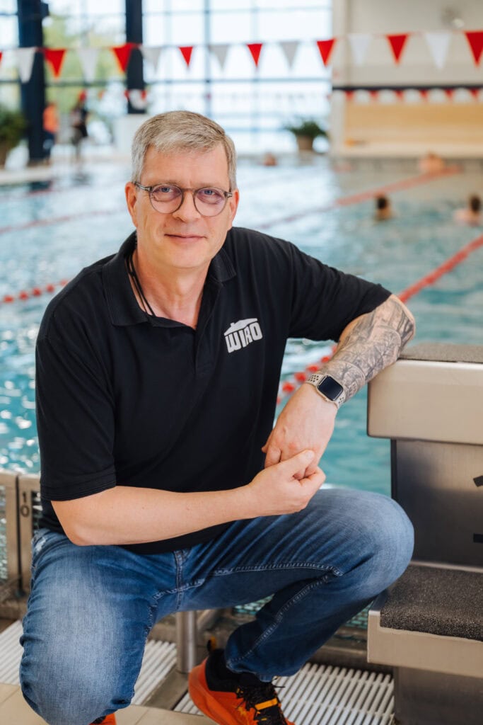 WIR bei der WIRO: Ingo Kanold leitet die Schwimmhalle Gehlsdorf.